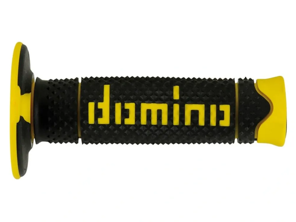 Nová Kolekce Gripy A260 (offroad) délka 120 mm, DOMINO (černo-žluté)