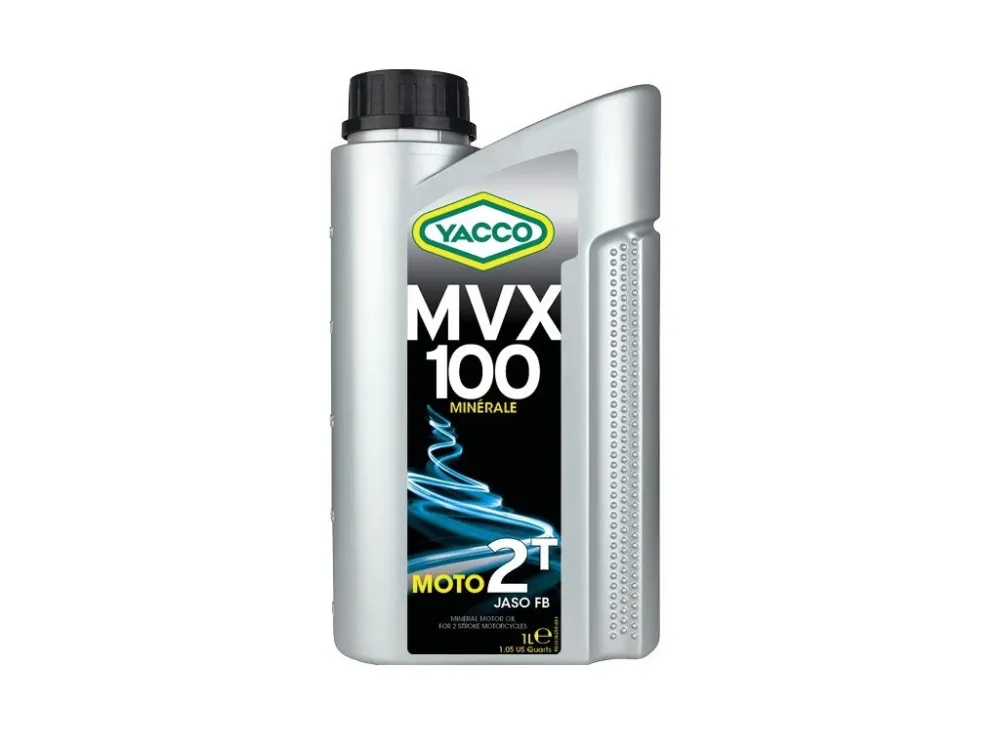 Novinka Motorový olej YACCO MVX 100 2T, YACCO 1l