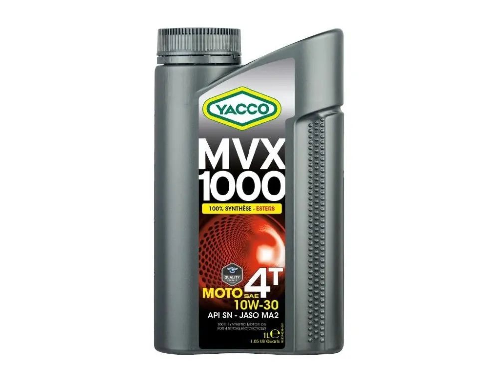 Bezpečná Platba Motorový olej YACCO MVX 1000 4T 10W30 YACCO 4l