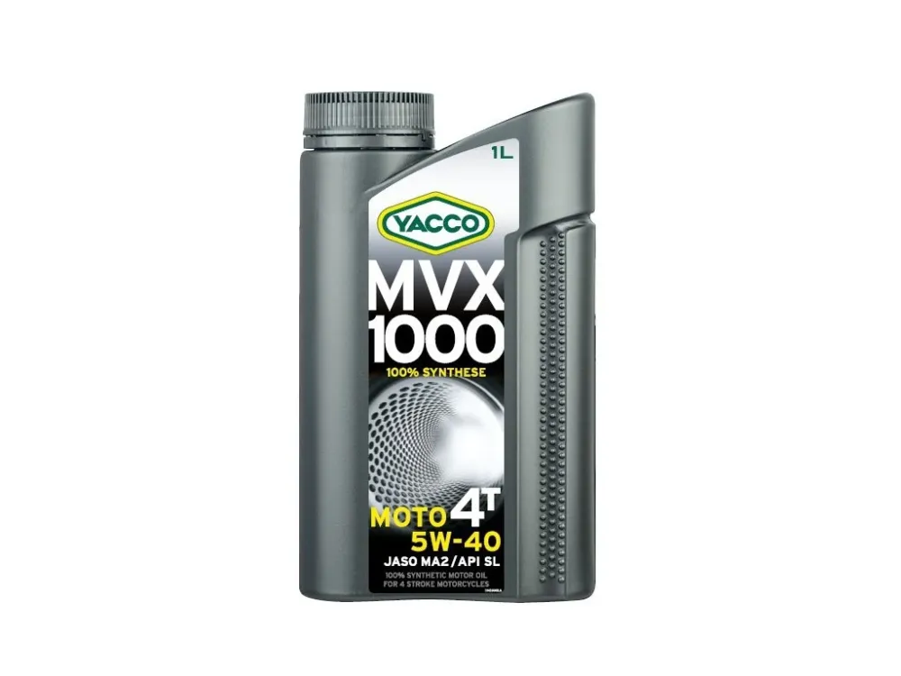 Sezónní Sleva Motorový olej YACCO MVX 1000 4T 5W40, YACCO (4 l)