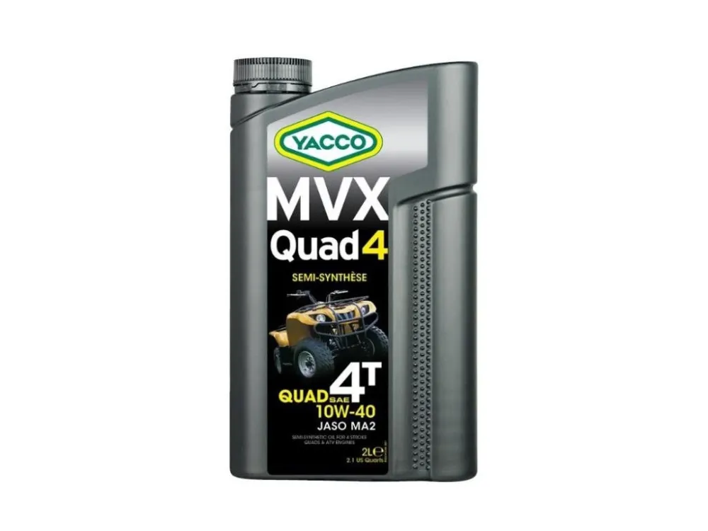 Motorový olej YACCO MVX QUAD 4T 10W40 YACCO 2l Ověřený