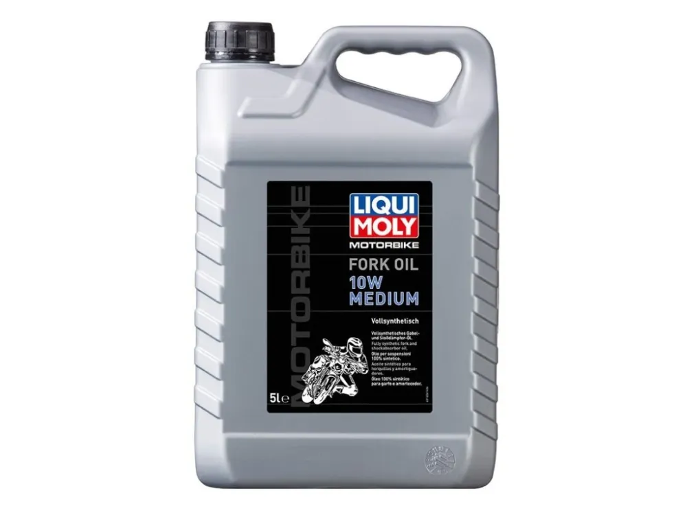 Oblíbený Olej do tlumičů 10W Medium pro motocykly LIQUI MOLY 5 l