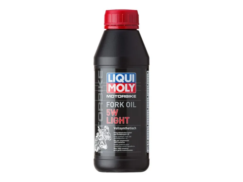 Olej do tlumičů 5W Light pro motocykly LIQUI MOLY 500 ml Víkendová Akce
