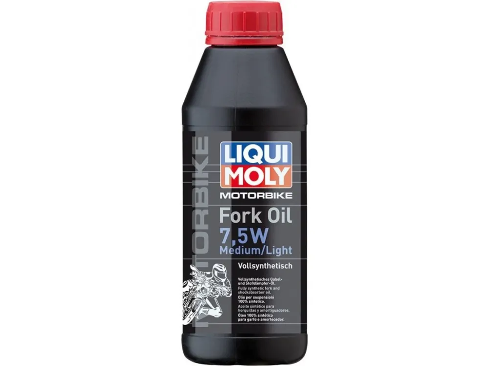 Olej do tlumičů pro motocykly 7,5W Medium/Light LIQUI MOLY 500 ml Odeslání Ihned
