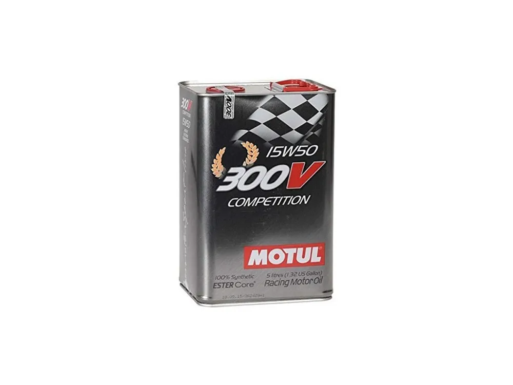 Olej MOTUL 300V COMPETITION 15W-50 5 l Bezpečná Platba