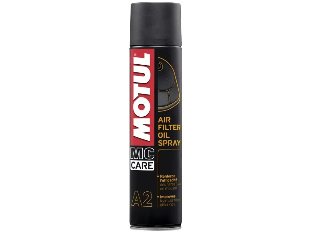 Cenová Bomba Olej pro údržbu vzduchových filtrů MOTUL A2 AIR FILTER OIL 400 ml