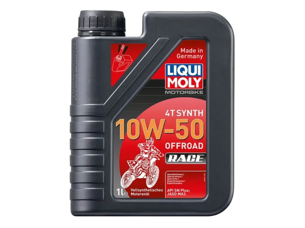 Omezená Nabídka Plně syntetický motorový olej 4T 10W50 offroud LIQUI MOLY 1l