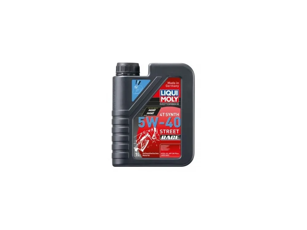 Nejprodávanější Plně syntetický motorový olej 4T 5W40 LIQUI MOLY 1 l