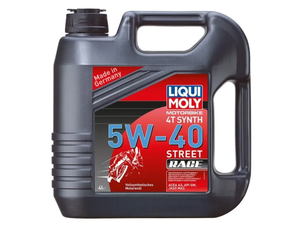 Akční Cena Plně syntetický motorový olej 4T 5W40 LIQUI MOLY 4 l