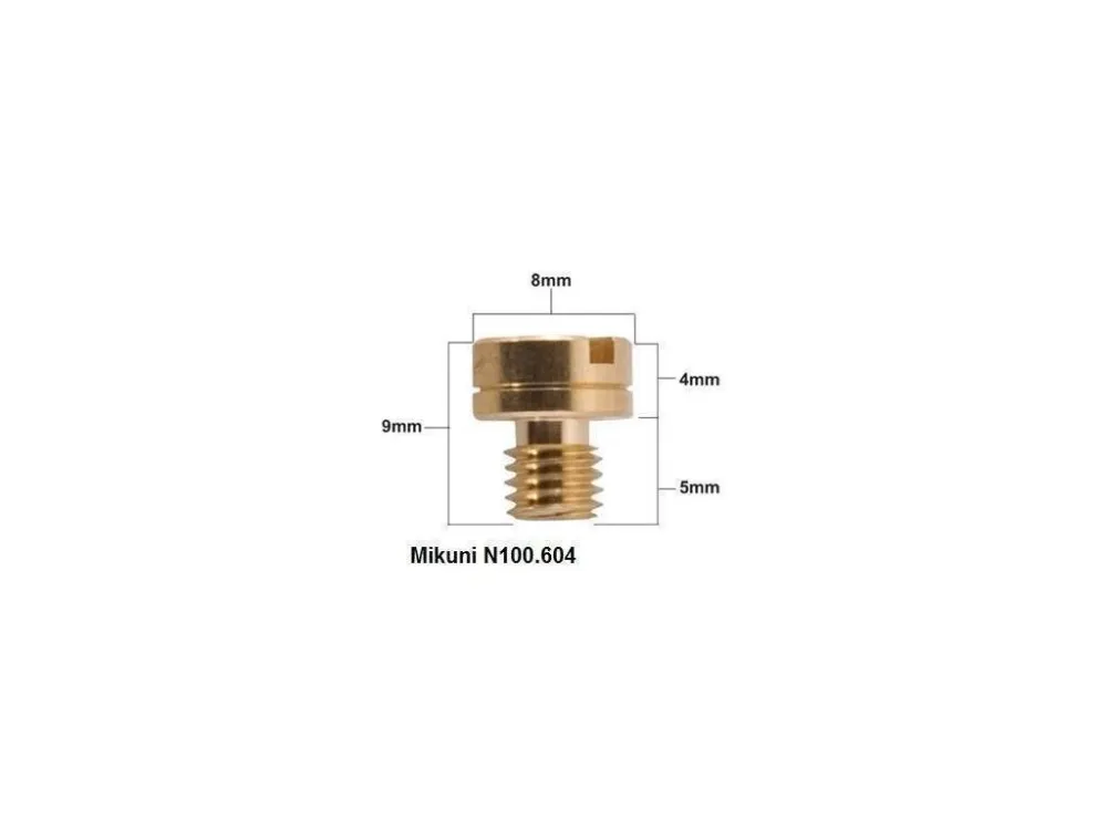Časově Omezené PROX hlavní tryska MIKUNI TYP N100/604 průměr #135 (1 ks)