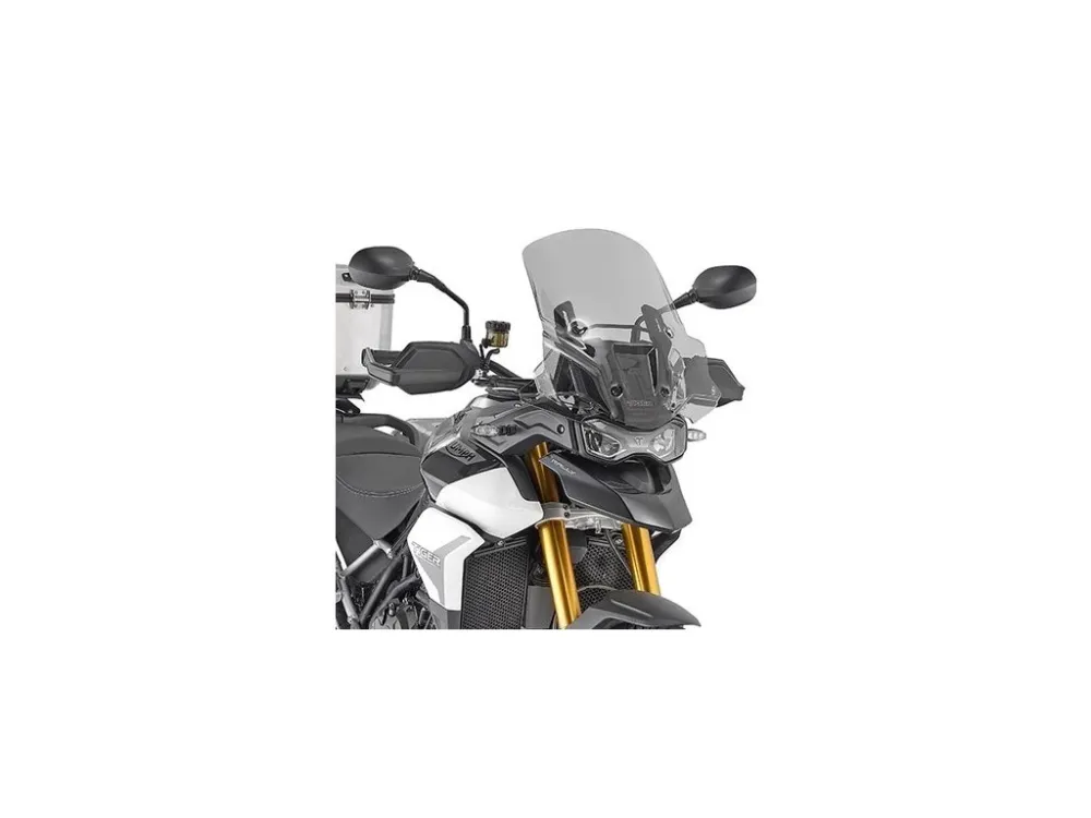 Top Prodej Kappa KD6415S přední plexi, zatmavené 49 x 48,5 cm (výška x šířka) pro TRIUMPH Tiger 900 -