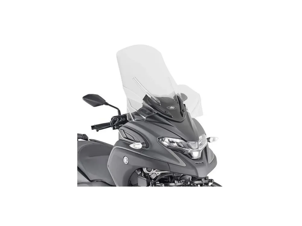 Kappa KD2149ST přední plexi čiré, 72 x 60 cm (výška x šířka) pro YAMAHA Tricity 300 -20 Levný
