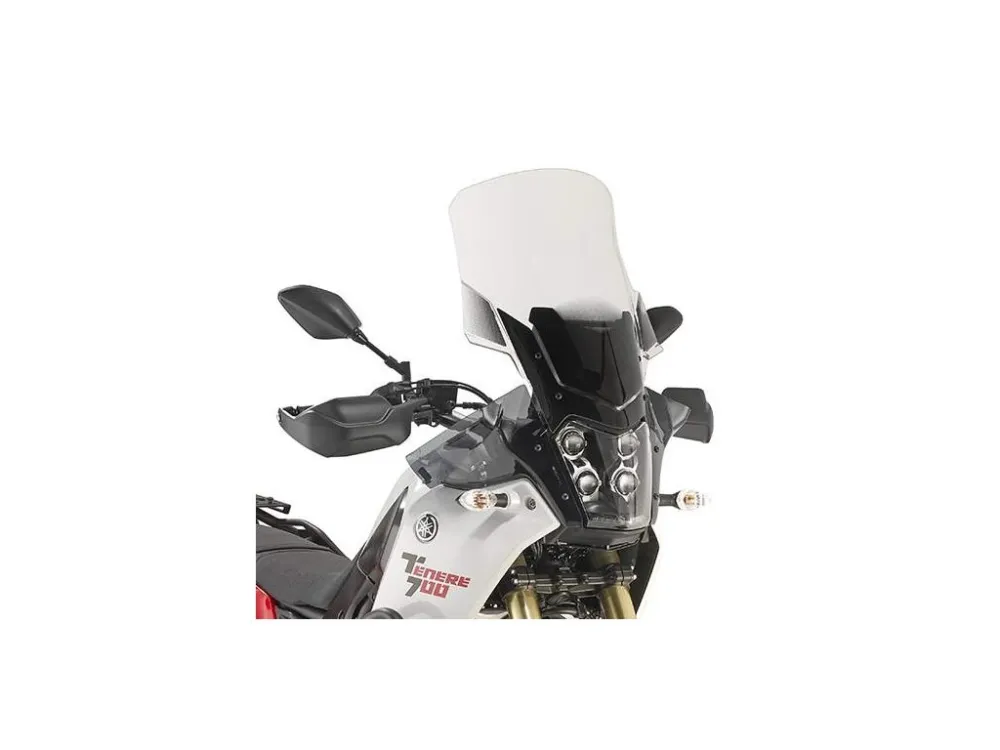 Ověřený Kappa KD2145ST přední plexi čiré 52 x 42 cm (výška x šířka) pro YAMAHA Ténéré 700 19-20