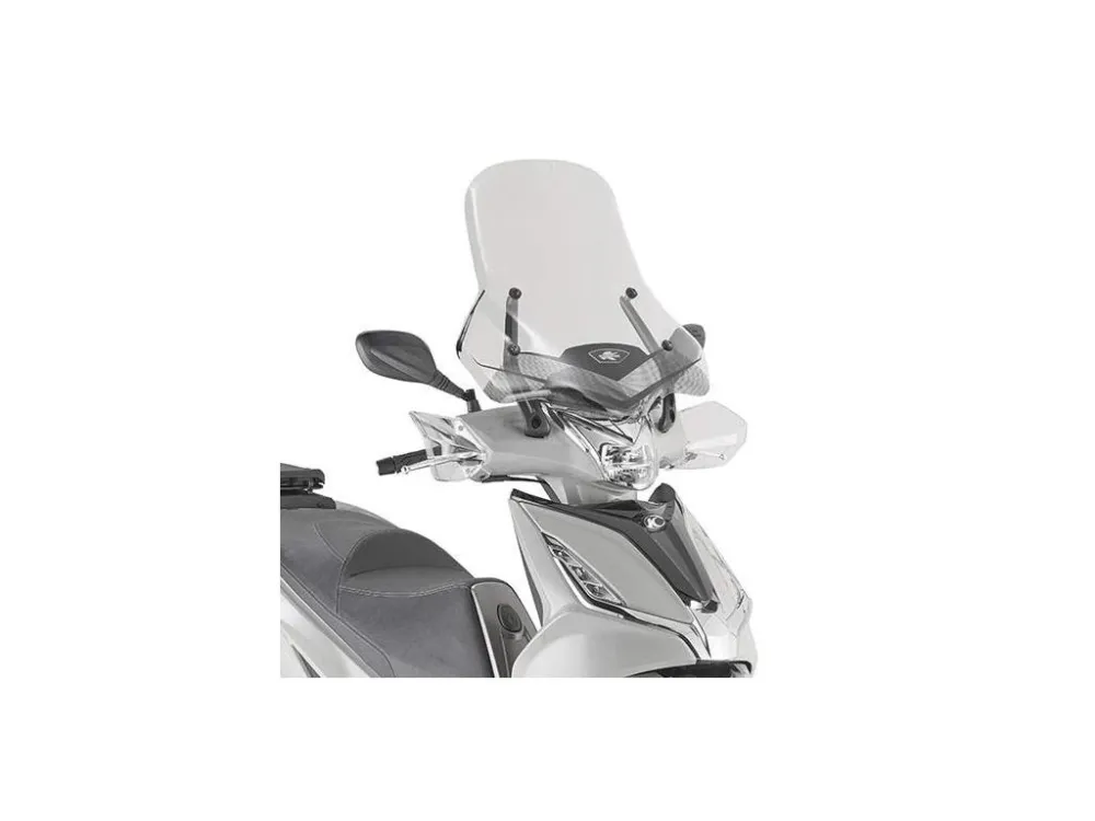 Kappa 6114DTK přední plexi čiré, 58 x 57 cm (výška x šířka) pro KYMCO Agility 300 R16 19-2 Zlevněný
