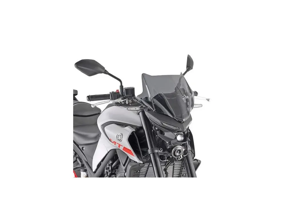 Vrácení Zdarma Kappa 4128SK přední plexi, zatmavené 28 x 36,5 cm (výška x šířka) pro YAMAHA MT 03 321 -20