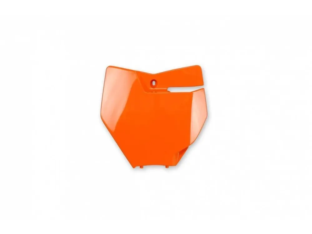 Levný UFO tabulka pod startovní číslo KTM SX/SXF 16-18 (krom SX 250 16), barva oranžová