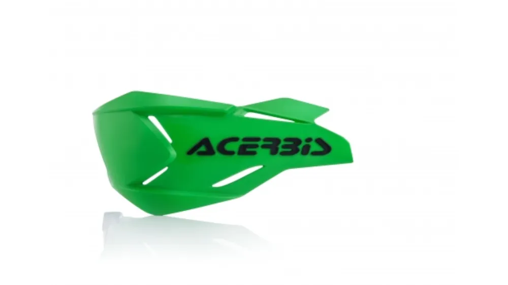 Vysoce Kvalitní ACERBIS náhradní plast k chráničům páček X-FACTORY bez montážního kitu zelená