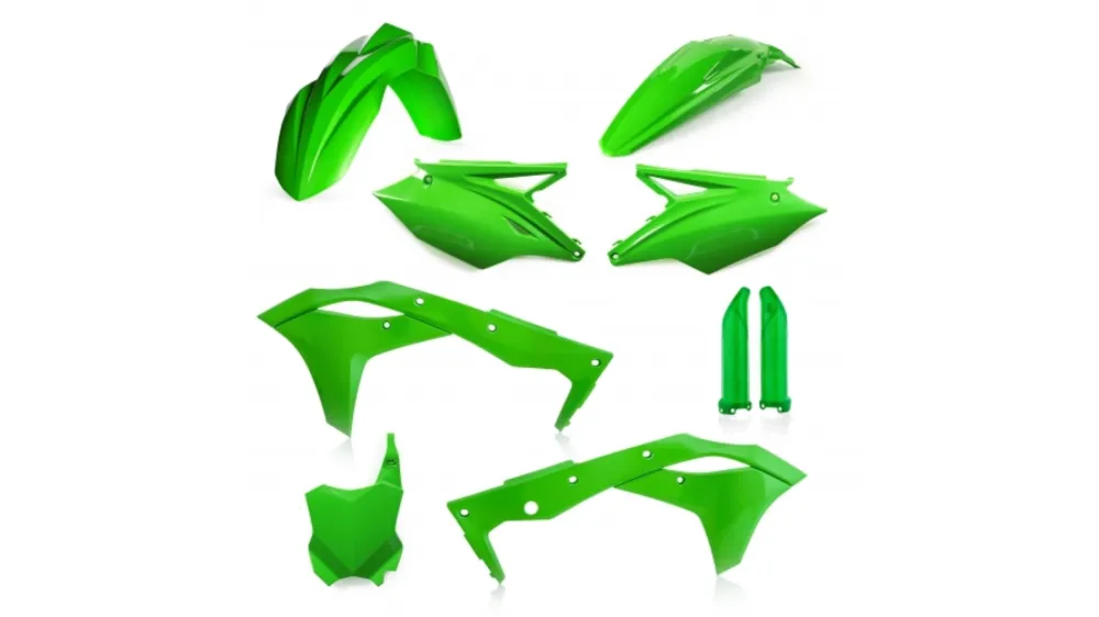 Akční Nabídka ACERBIS plastový full kit KXF 250 18, zelená