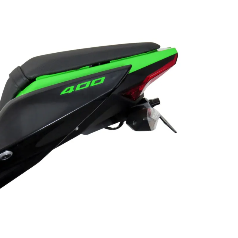 Aktuální KAWASAKI NINJA 250 18-20, NINJA 400 18-25, Z400 19-25, NINJA E-1 24-25, ZE-1 24-25 Držák SPZ