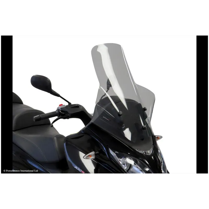 Poslední Šance Piaggio MP3 125, 300, 400, 500 11-18 Skútr plexi Powerbronze 710 mm