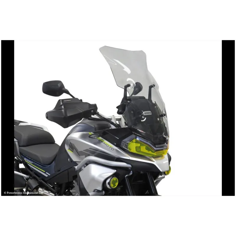 CF MOTO 800MT SPORT 22-26,800MT TOURING 22-25, 800MT EXPLORE 23-26 Turistické plexi Powerbronze 650mm Vrácení Zdarma