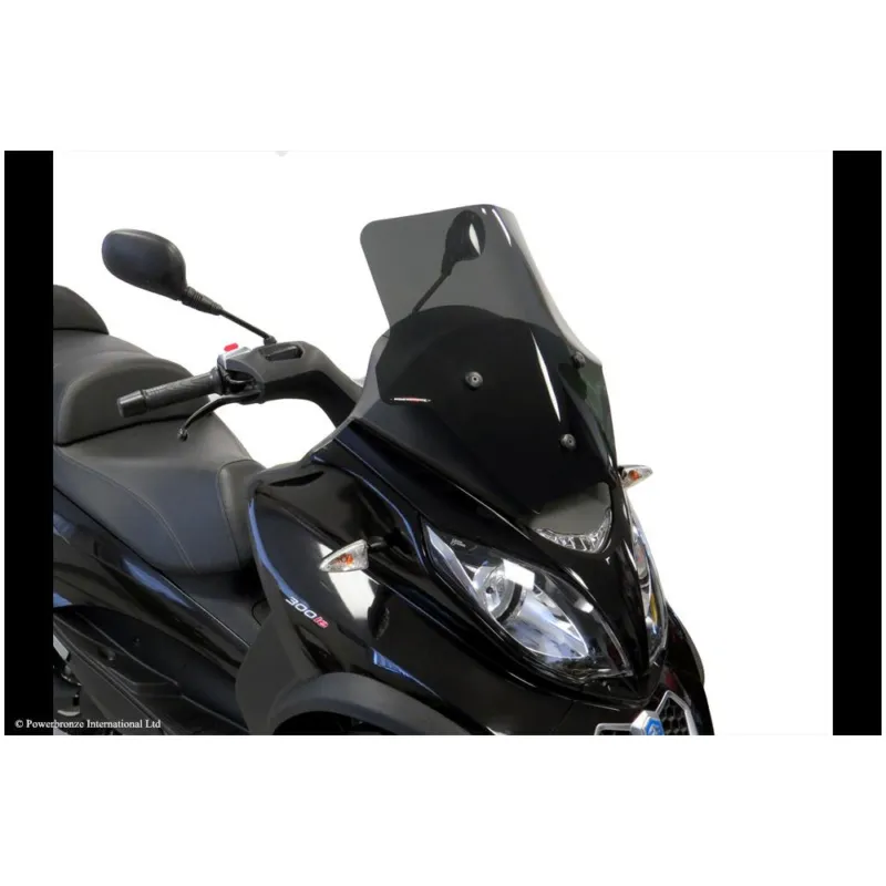 Výhodná Nabídka Piaggio MP3 125, 300, 400, 500 11-18 Skútr plexi Powerbronze 455 mm