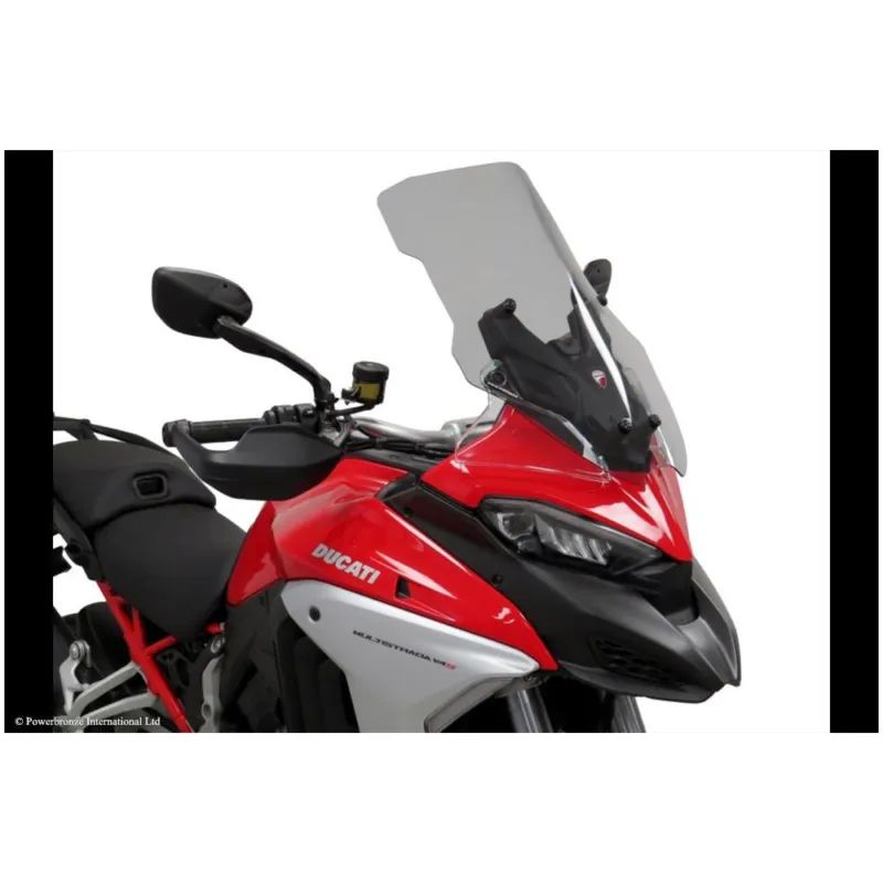 Ihned K Objednání DUCATI MULTISTRADA V4 21-26, V4S 21-26, V4 PIKES PEAK 24-26, V2 25-26, V2S 25-26 Turistické plexi Powerbronze 515mm