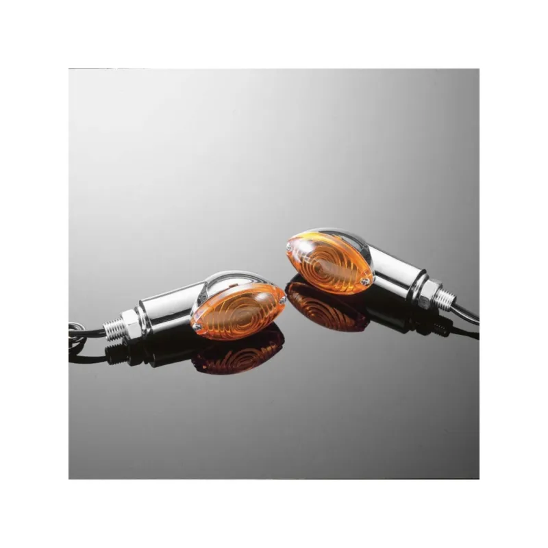 Highway Hawk H68-5061 Blinkry Cateye malé chrom 2ks Časově Omezené