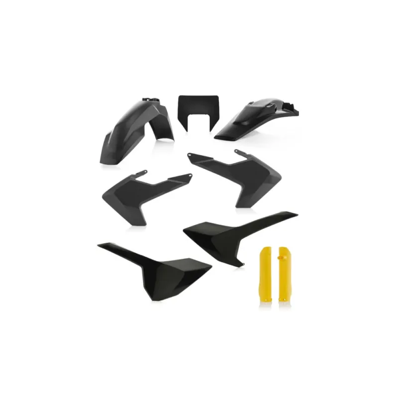Ověřený Sada plastů ACERBIS pro HUSQVARNA TE 17-19, FE 17-19 černá/žlutá černá/žlutá