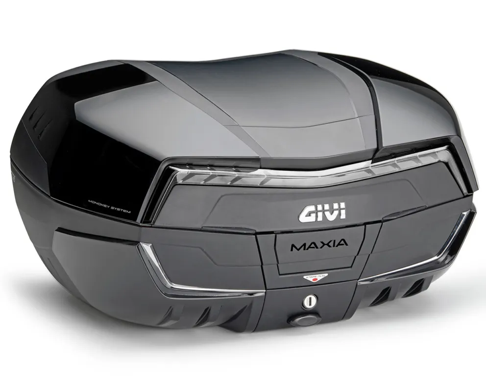 Akční Cena Givi V58NNTB Maxia 5, 58 l. kufr Monokey, černé lakovatelné díly, čirá optika | HZmoto - vše pro motorkáře a jejich stroje