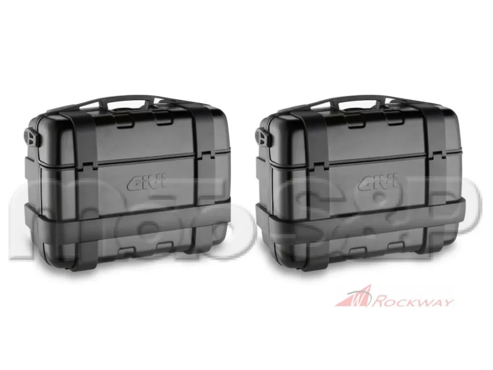 kufr GIVI Monokey boční TRK 33B PACK2 Trekker černý pravý + levý, obj. 33ltr- 5A Zlevněný