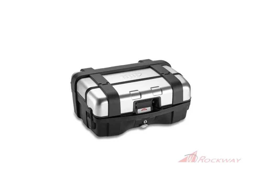Autentický kufr GIVI Monokey boční TRK 33N Trekker černý/AL víko obj. 33ltr- 5A