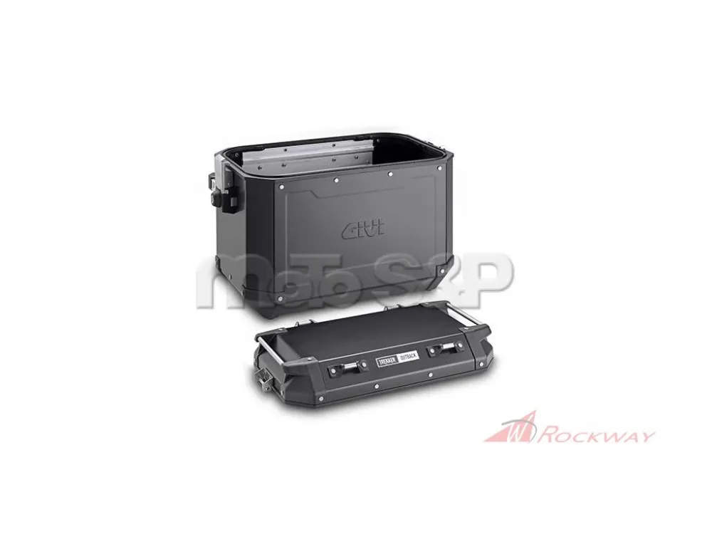 Expresní Doručení kufr GIVI Monokey černý boční pravý OBKN 48BR, obj 48 ltr- 5A