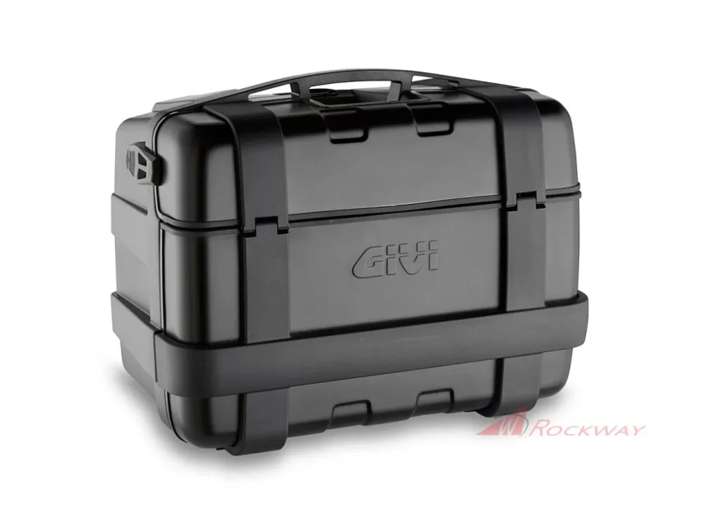 kufr GIVI Monokey TRK 46B Trekker černý s černým hliníkovým víkem Monokey, obj. 46ltr- 5A Ověřený