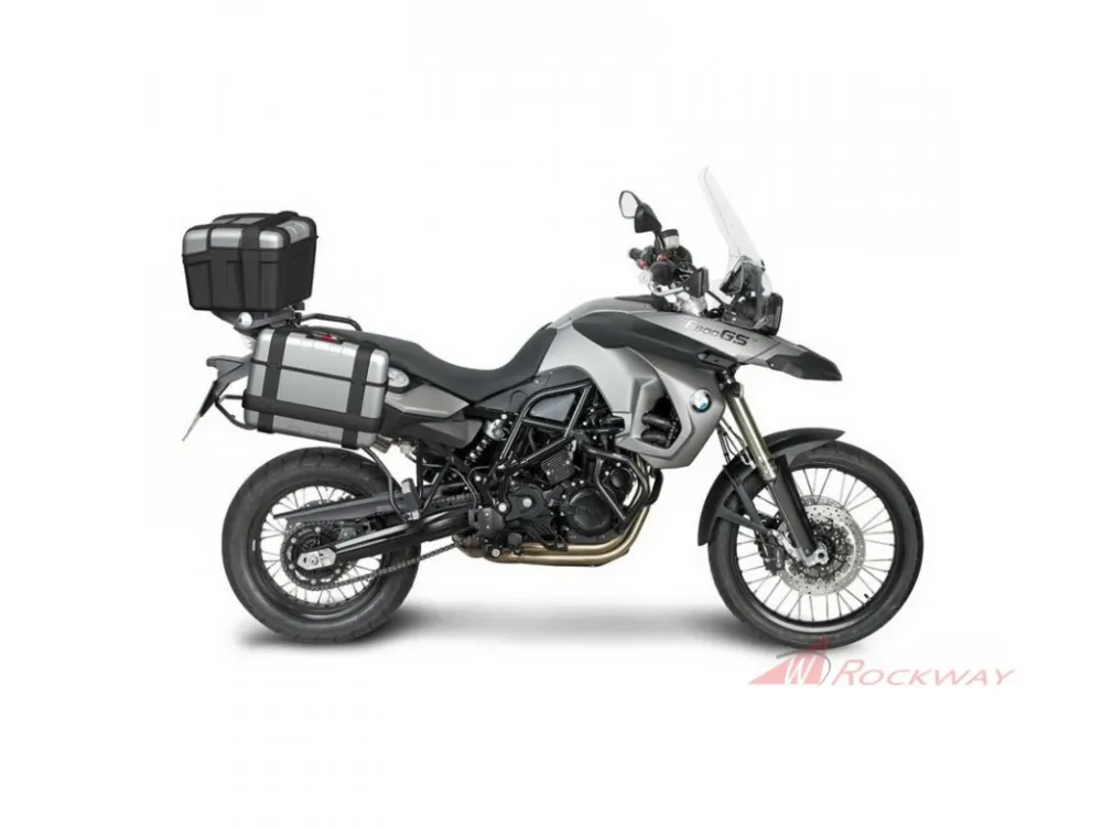 kufr GIVI Trekker TRK 46N Monokey černý se stříbrným hliníkovým víkem, obj 46ltr- 5A Sleva