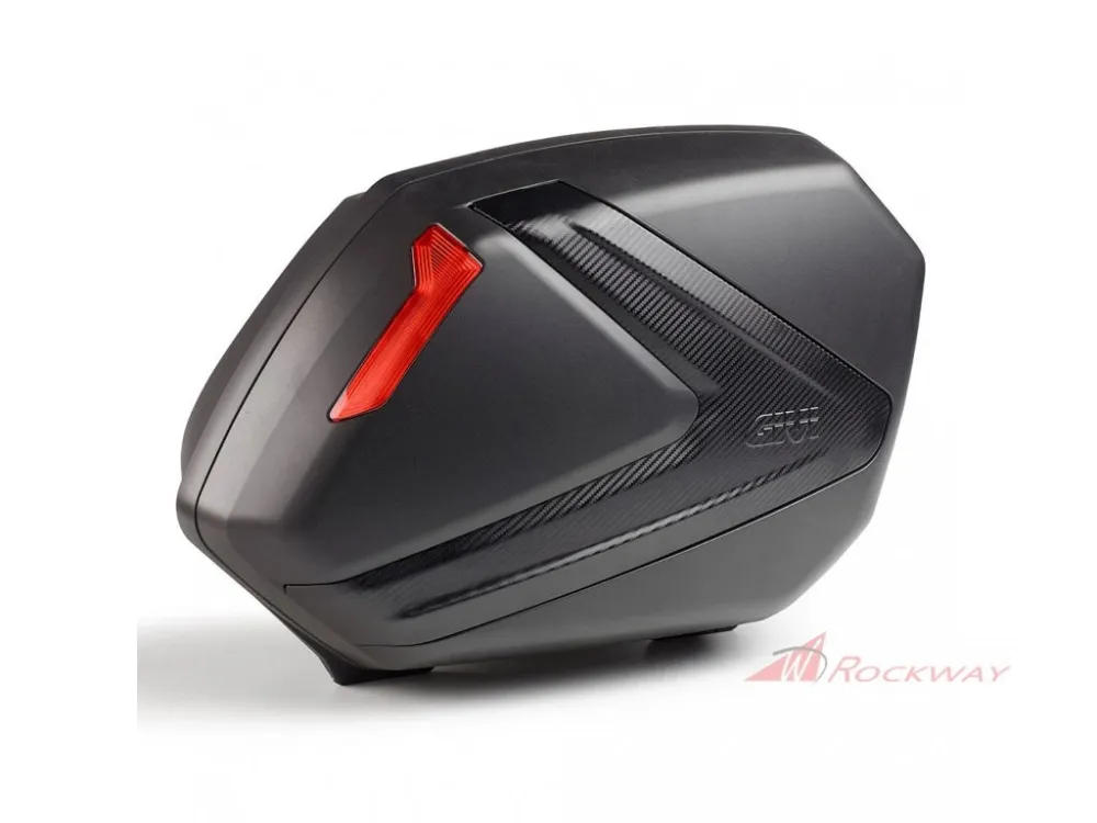 Horká Nabídka kufry GIVI boční V 37NN sada 2 kufrů Monokey pro nosič PLX, barva karbon obj.37 ltr- 5A