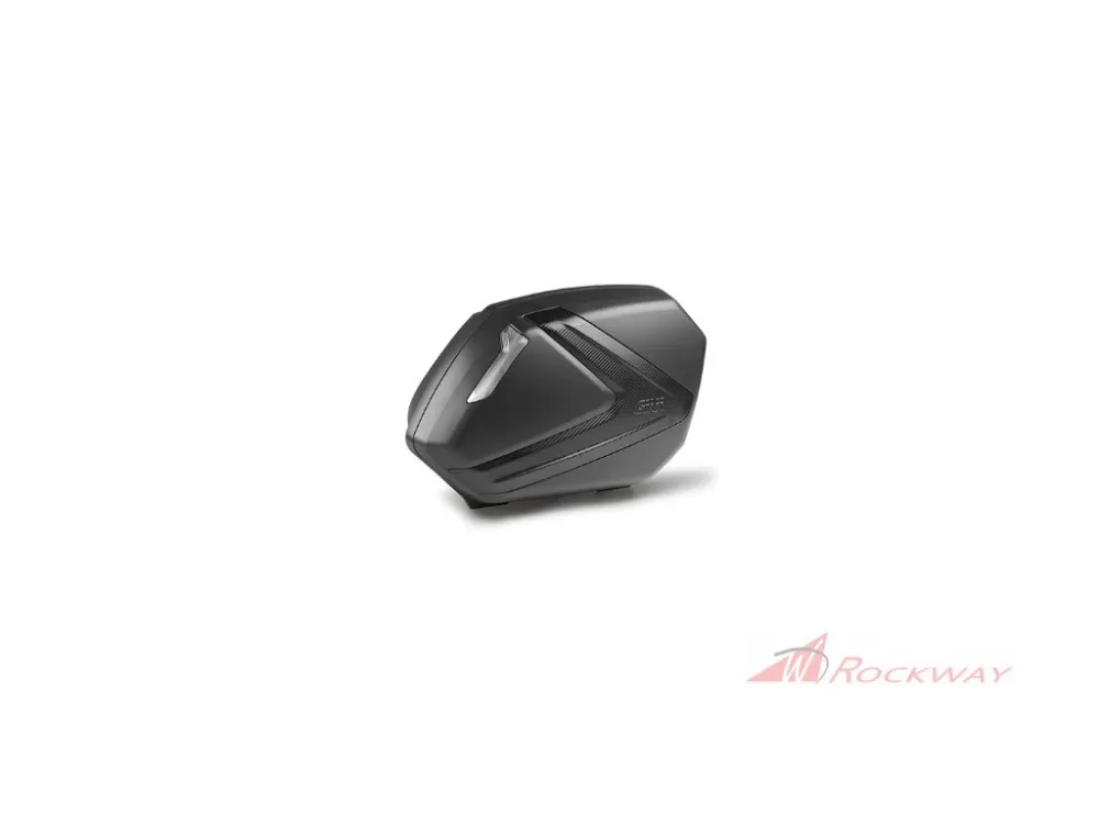 Sleva kufry GIVI boční V 37NNT sada 2 kufrů Monokey pro nosič PLX, barva černá mat obj.37 ltr- 5A