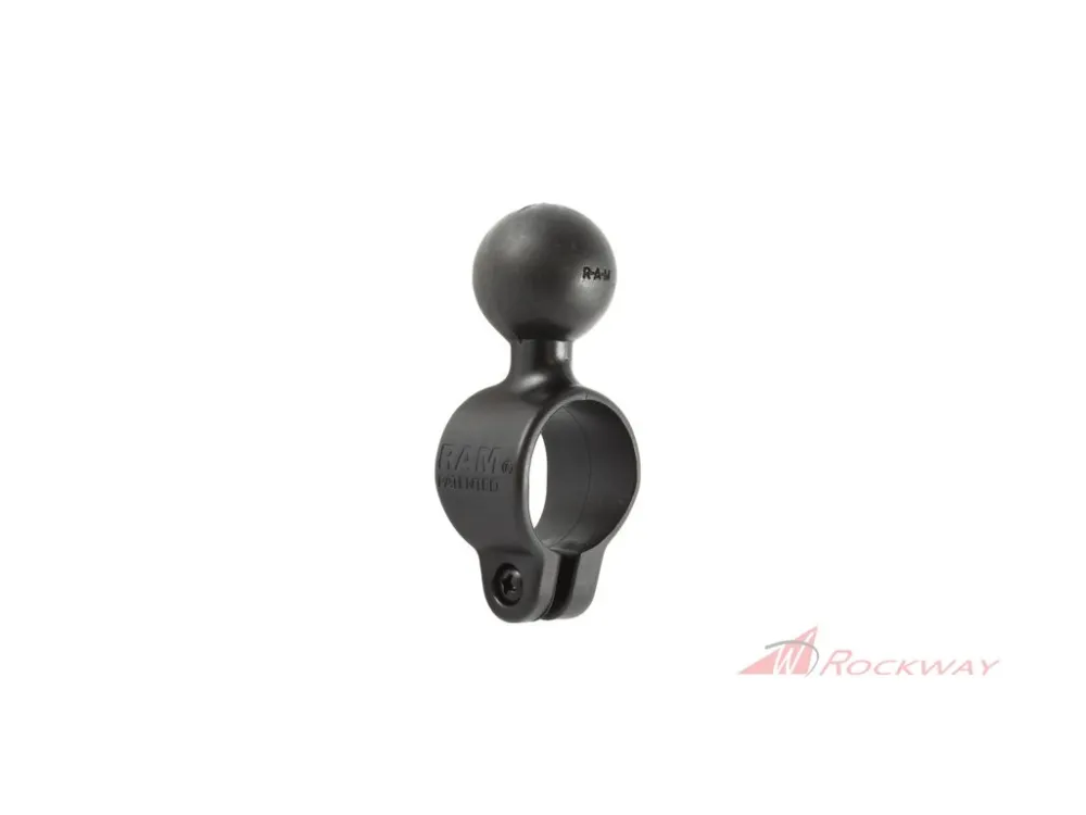 Sleva kulový čep s objímkou pro řidítka o průměru 19-25 mm, RAM Mounts- 5A