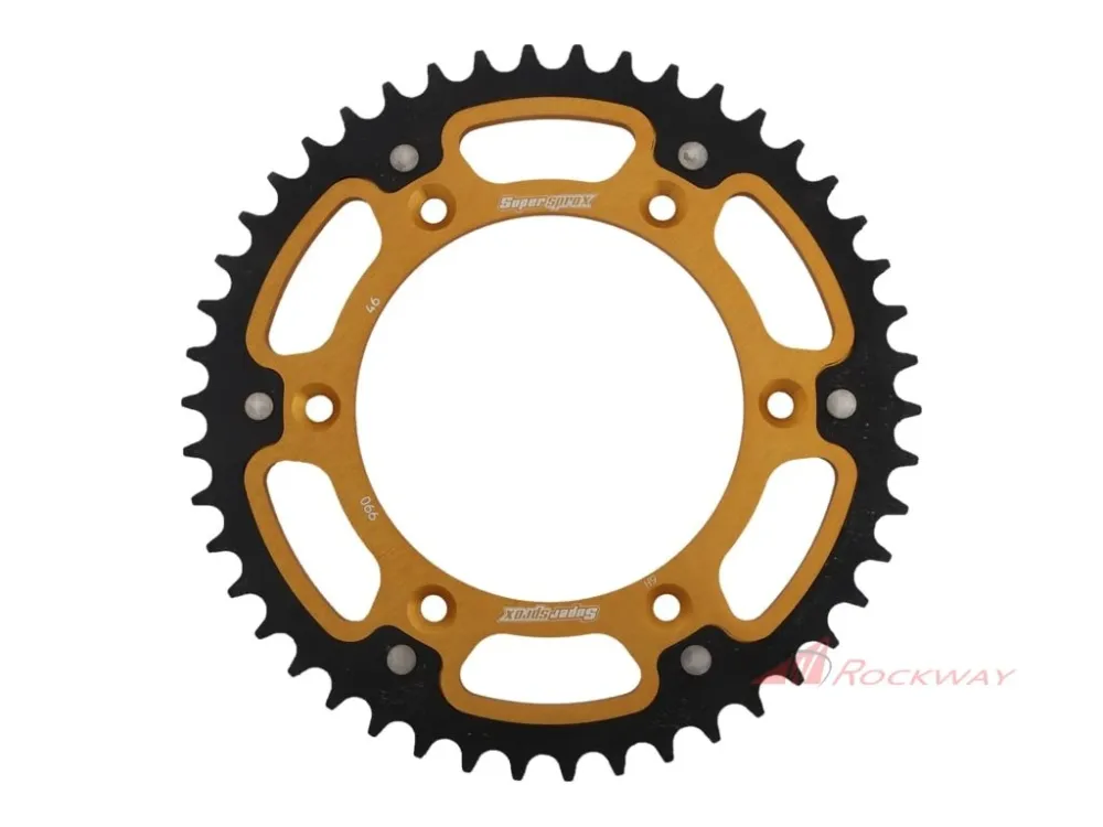 Přímo Od Výrobce Řetězová rozeta SUPERSPROX STEALTH RST-990:46-GLD zlatá 46 zubů, 520- 5A