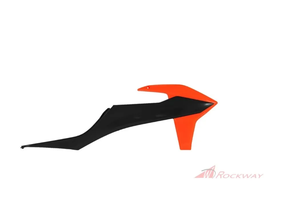 Vrácení Zdarma spoilery chladiče KTM, RTECH (oranžovo-černé, pár)- 5A