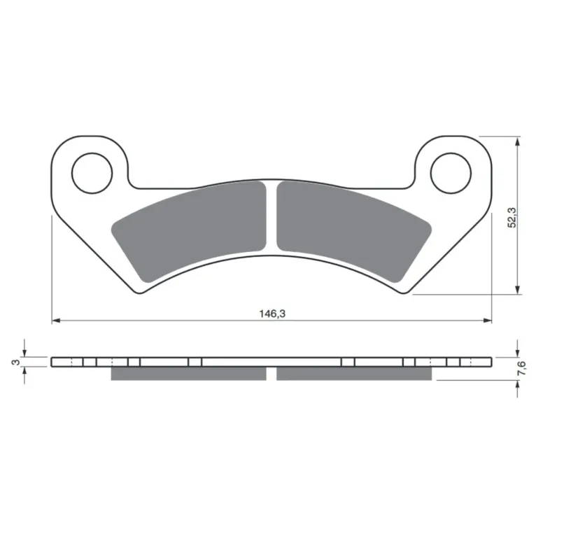 Brzdové destičky GOLDFREN 347 S33 OFF-ROAD FRONT Koupit Online