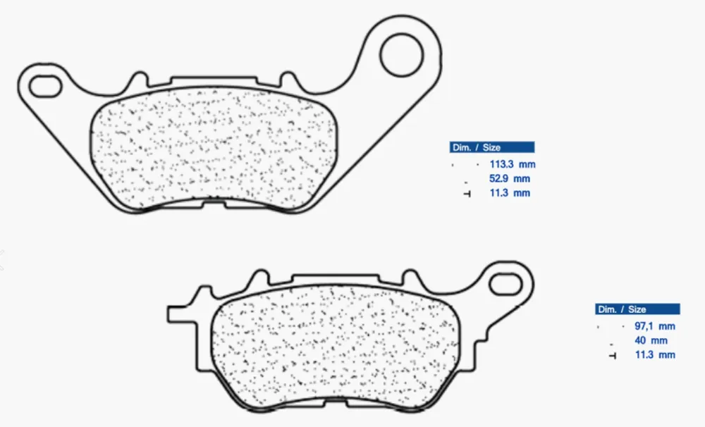 Brzdové destičky CL BRAKES 3115 MSC Must-Have