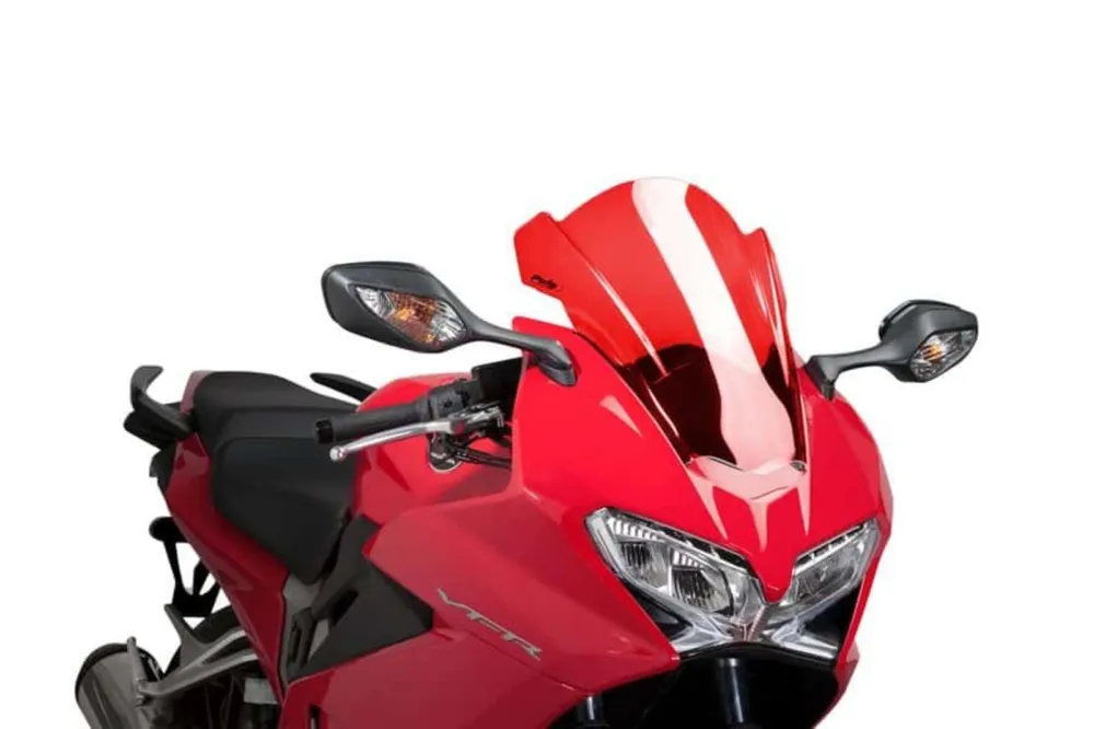 Oblíbený Plexi štít PUIG RACING 7598R červená