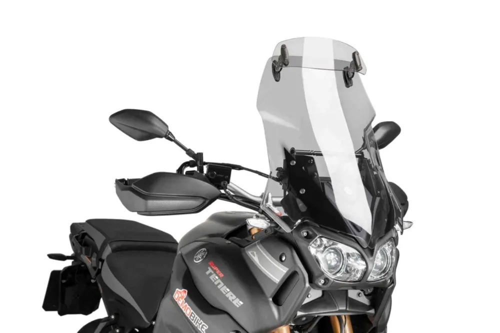 Plexi štít PUIG TOURING WITH VISOR 7600H kouřová Rychlé Dodání