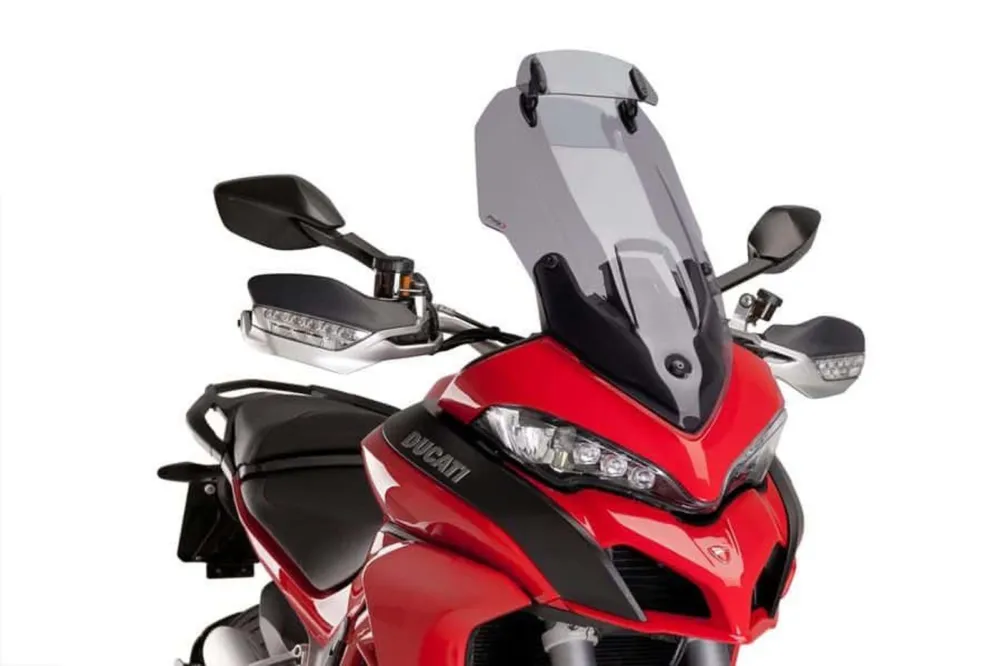 Vrácení Zdarma Plexi štít PUIG TOURING WITH VISOR 7624H kouřová