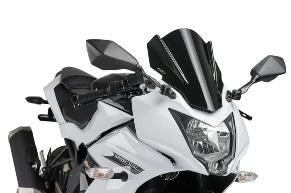 Vysoce Kvalitní Plexi štít PUIG RACING 7630N černý