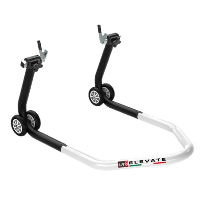 Nejlepší Volba Zadní stojánek LV8 E620LV.KW s V úchyty pro rolny černá/bílá