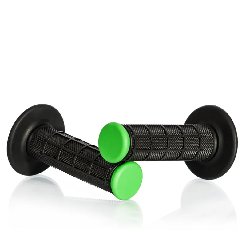 Ihned K Objednání Motokrosové rukojeti MOTION STUFF ADVANCED černá/zelená (half-waffle)