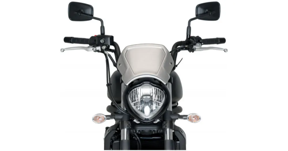 Zlevněný PUIG plexi štít FRONTAL PLATE 3592P stříbrná hliník