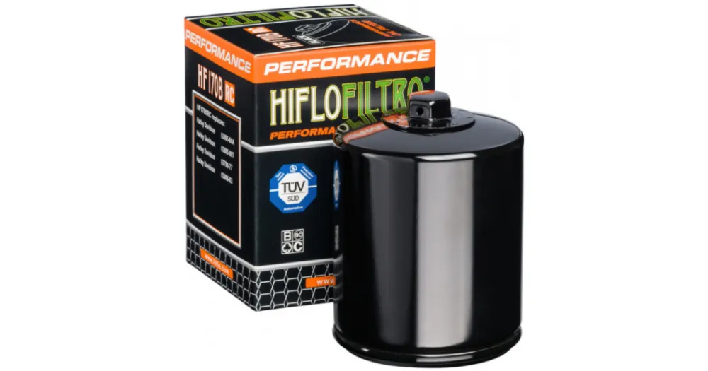 Výprodej HIFLO olejový filtr FILTRO HF170BRC Závodní černá